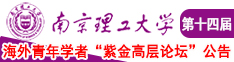 鸡巴操小穴黄色视频在线观看南京理工大学第十四届海外青年学者紫金论坛诚邀海内外英才！